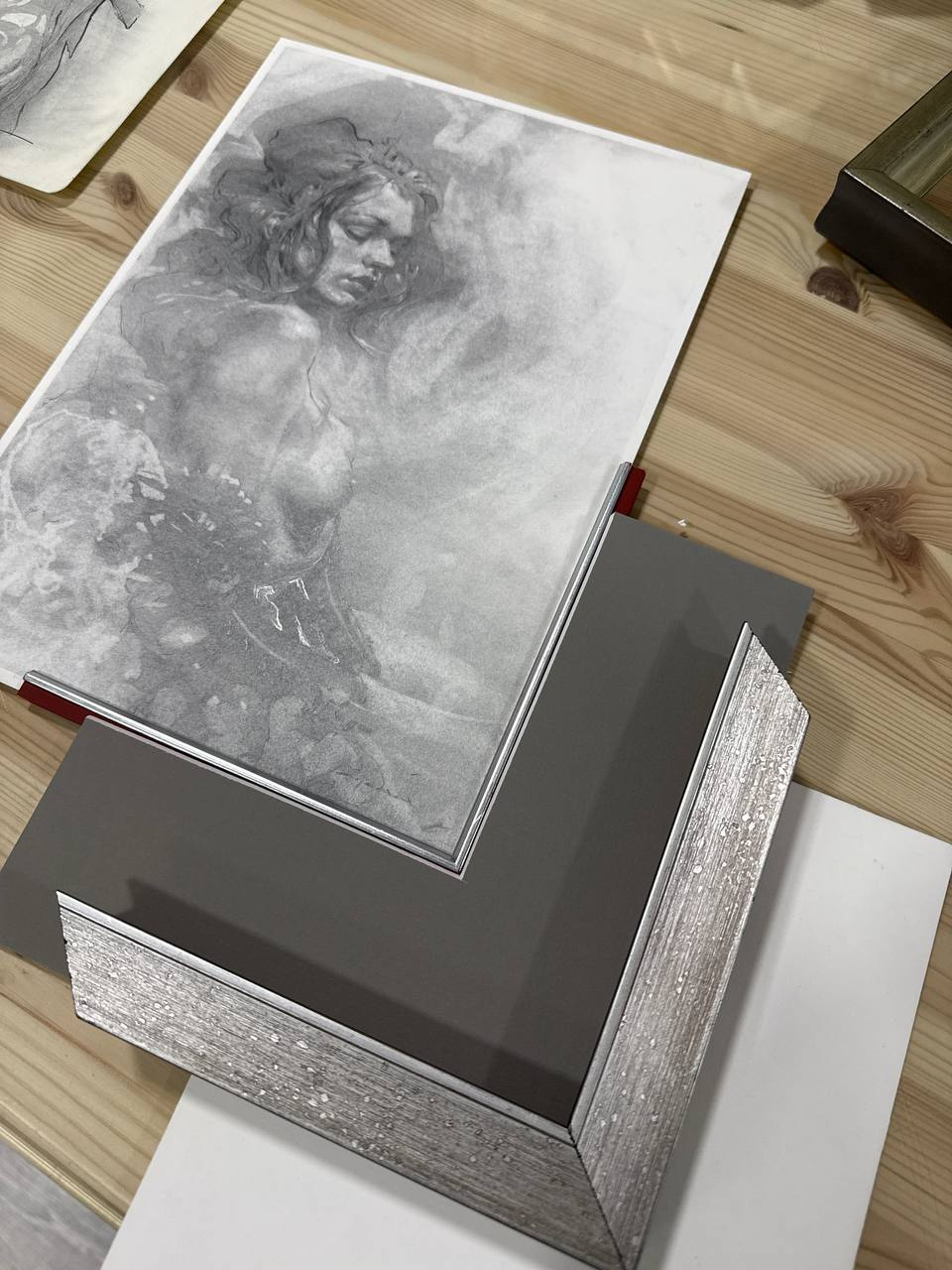 Оформление картин в багет удалённо