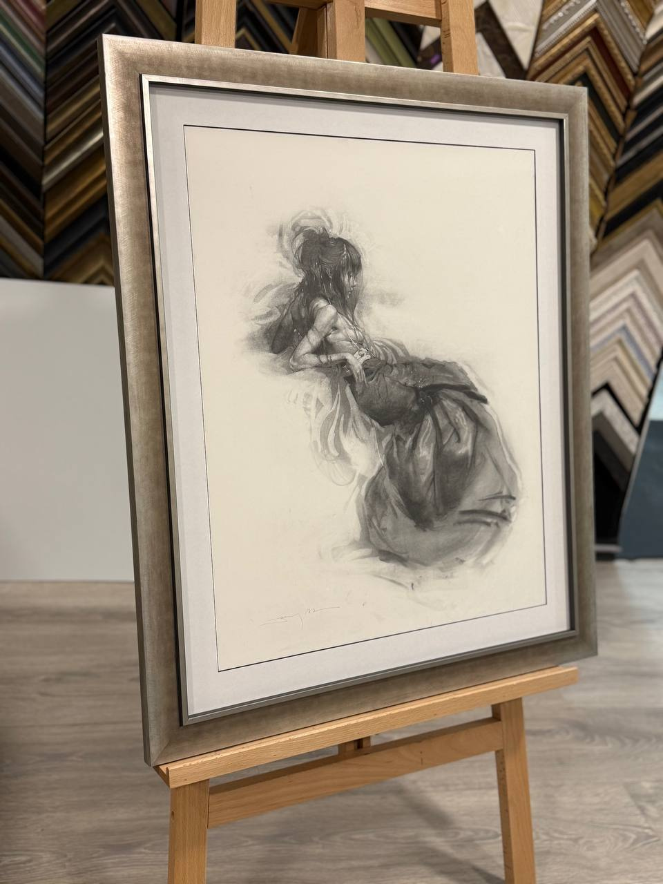 Оформление картин в багет удалённо